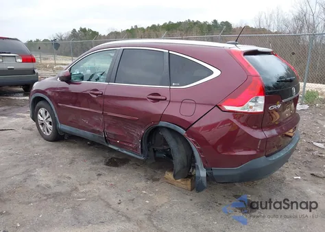 2012 Honda Cr-V Ex-L z USA, uszkodzony, nr VIN 5J6RM3H71CL013058